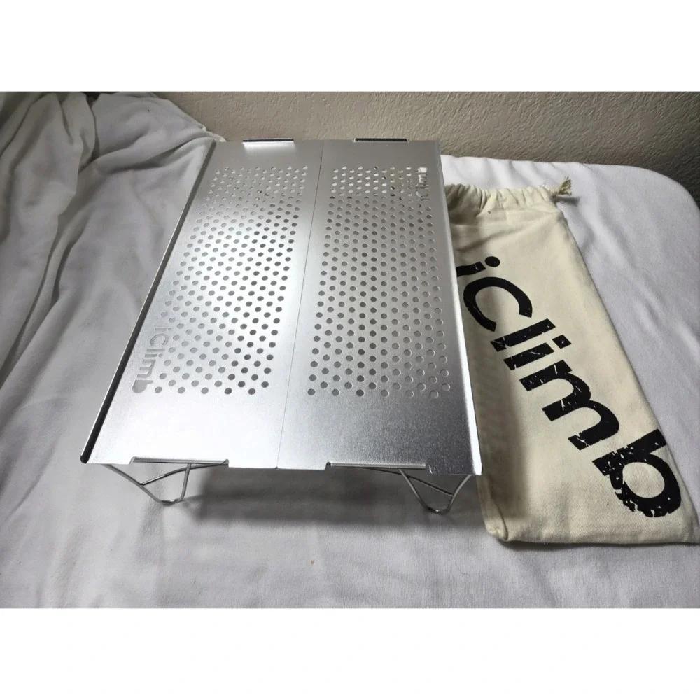 Mini Solo Folding Table Ultralight Compact For Backpacking Camping Hiking Beach